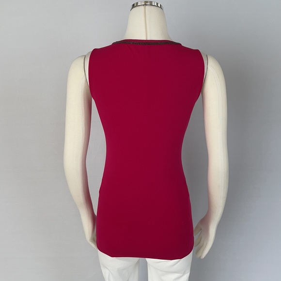 WHBM Sleeveless Top Red Size X Small - Picture 10 of 16
